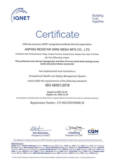 Certificates