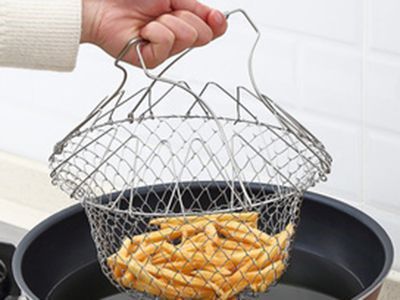 Foldable Fry Basket