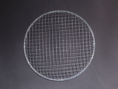 Φ270mm Round Galvanized Steel BBQ Grill Mesh