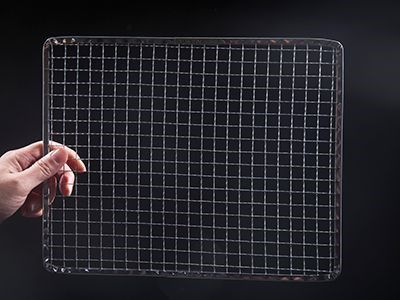 170*220mm Rectangular Galvanized Steel BBQ Grill Mesh